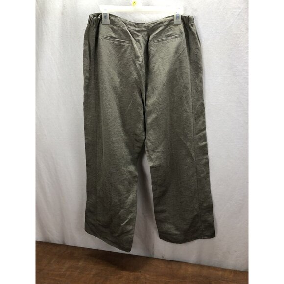 LADIES CHICO'S DESIGN AK PANEL PANT - SIZE 2 - Picture 2 of 3
